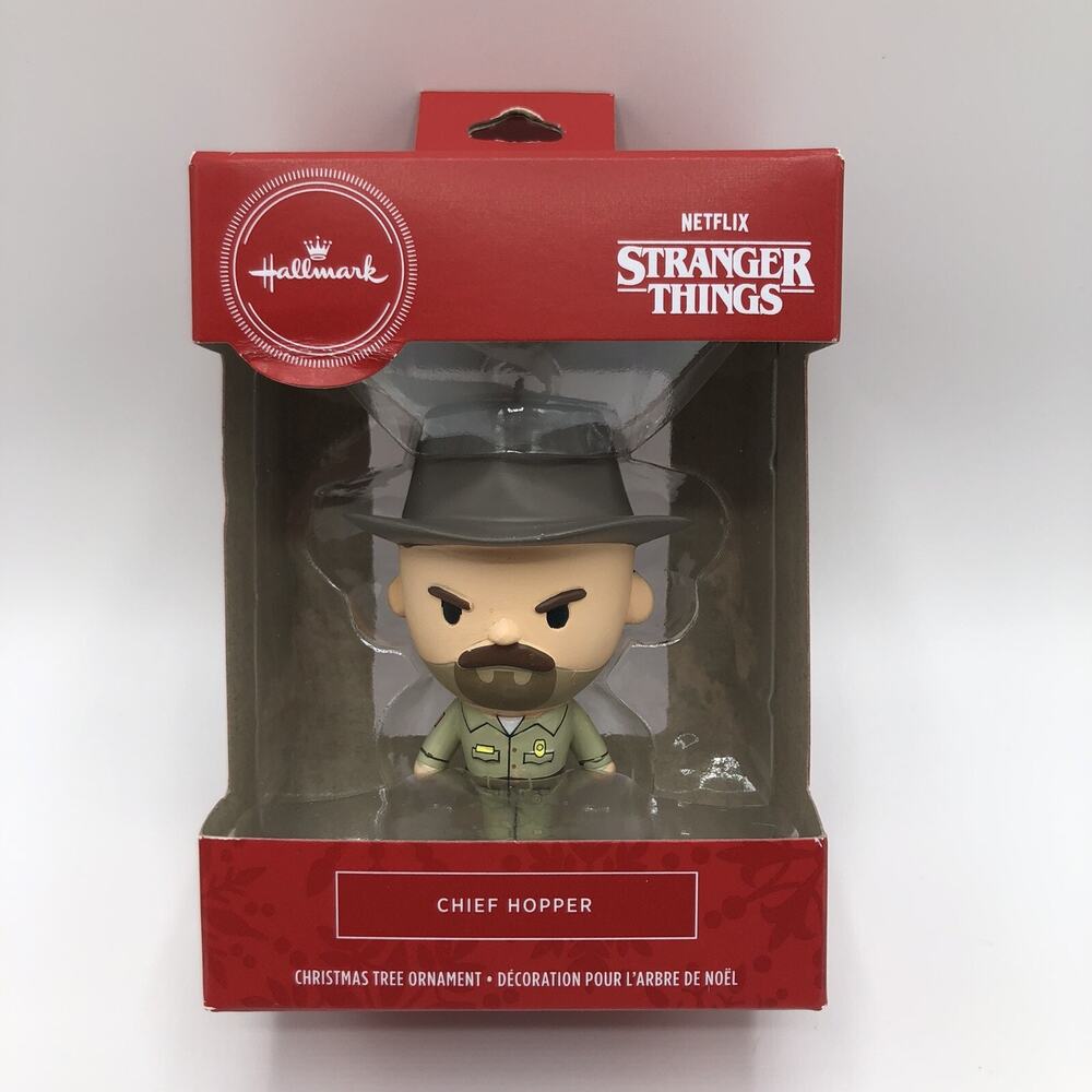 Netflix Stranger Things CHIEF HOPPER Hallmark Christmas Tree Ornament Decoration
